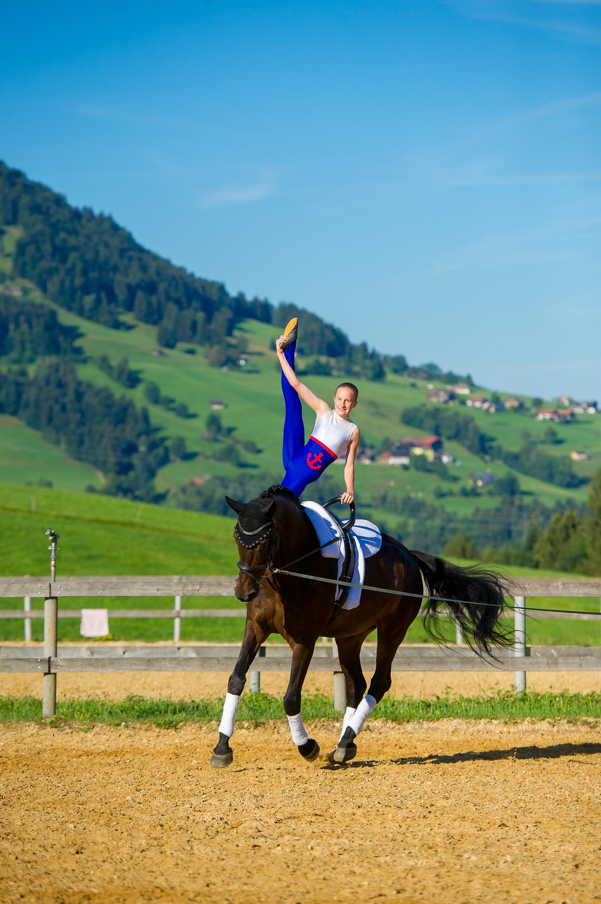 Schnuppertraining Voltigieren