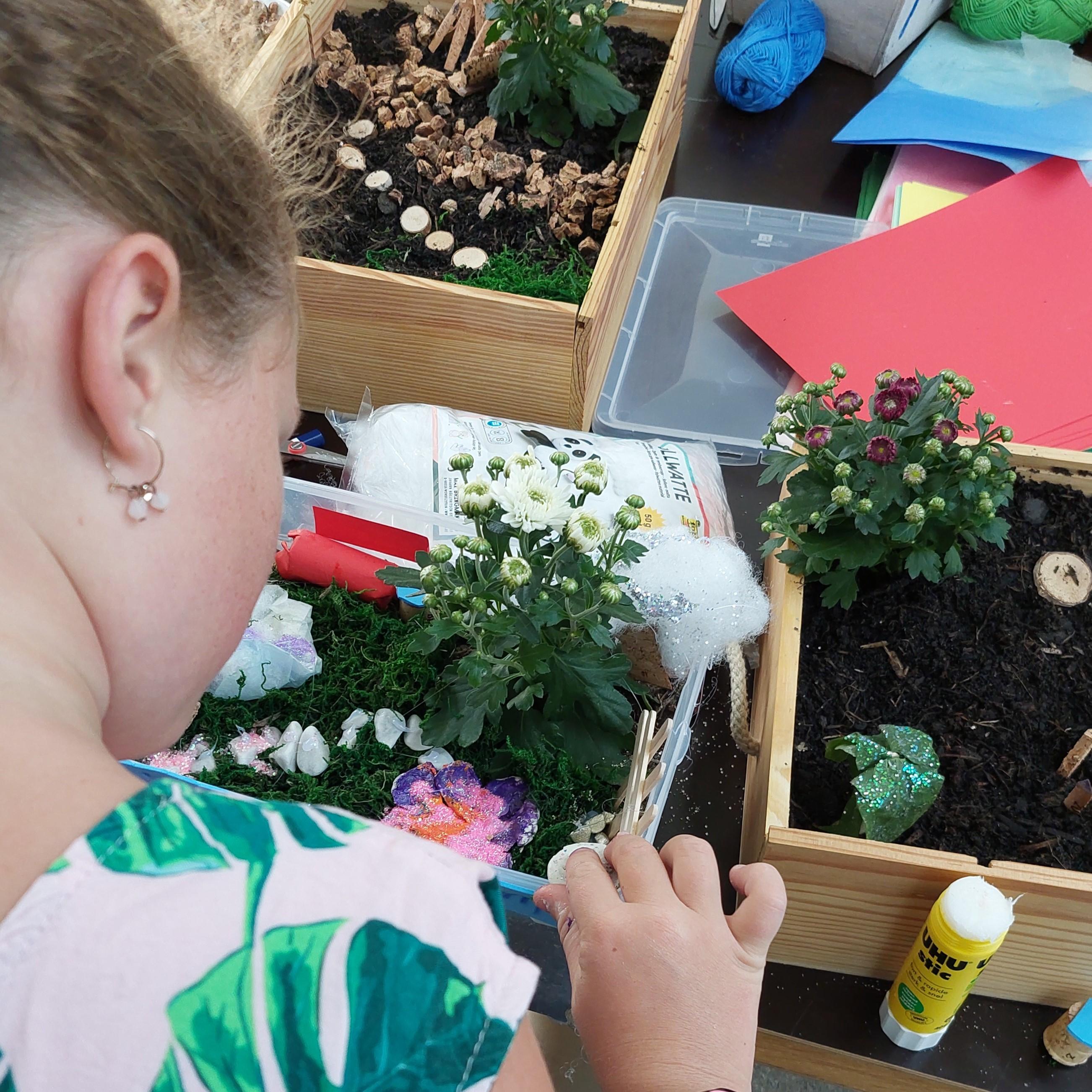 Gestalte deinen eigenen Miniaturgarten!